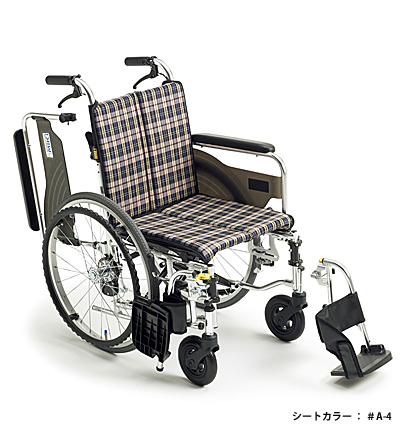 自走式車いす　多機能型 スキット4 SKT-4 スリムコンパクトタイプ　 ミキ