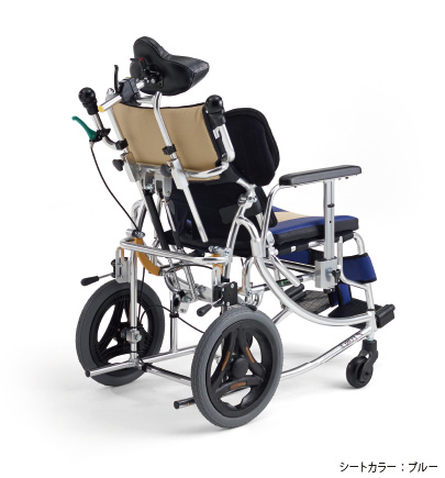 4車椅子　ミキ　ネクストローラー　フルリクライニング車椅子